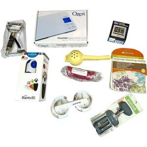 Kitchen Cooking Baking Tools Lot Bundle - Food Scale, Electric Can Opener & More
